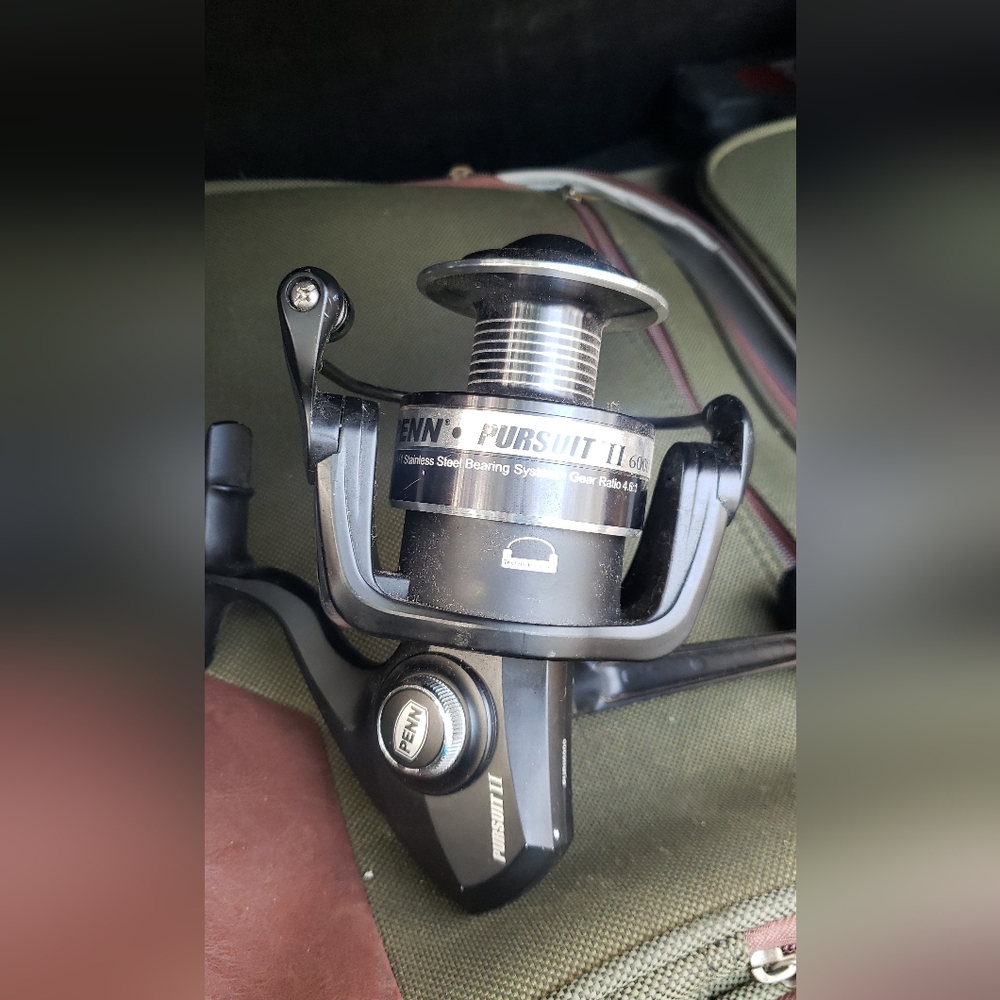 Penn Pursuit II 6000 Spinning Reel - Black